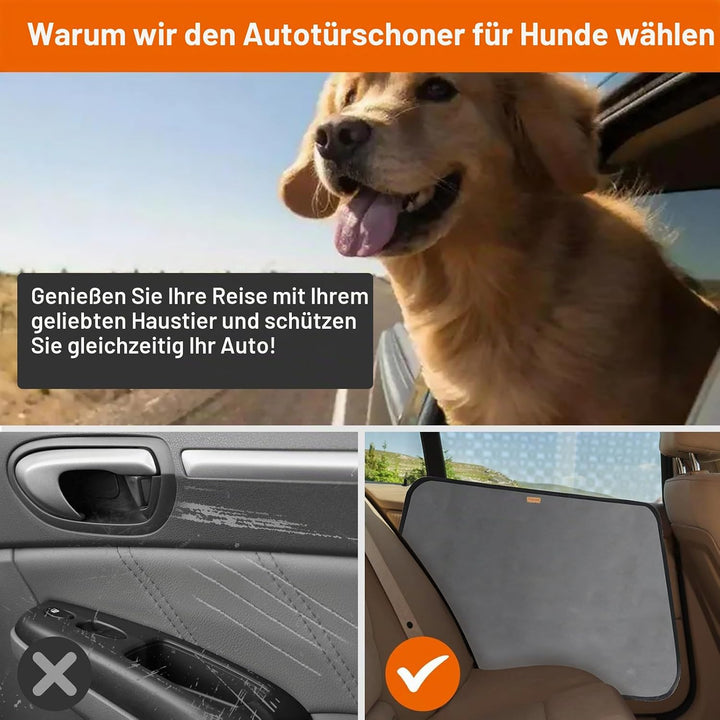 MIGHTYDUTY Türschutz Auto Hund 2 Stück/Set Wasserdicht Leicht zu reinigen Schnelle Installation Pet
