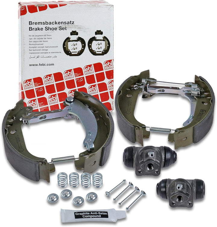 febi bilstein 37237 Bremsbackensatz mit Anbaumaterial , 1 Stück