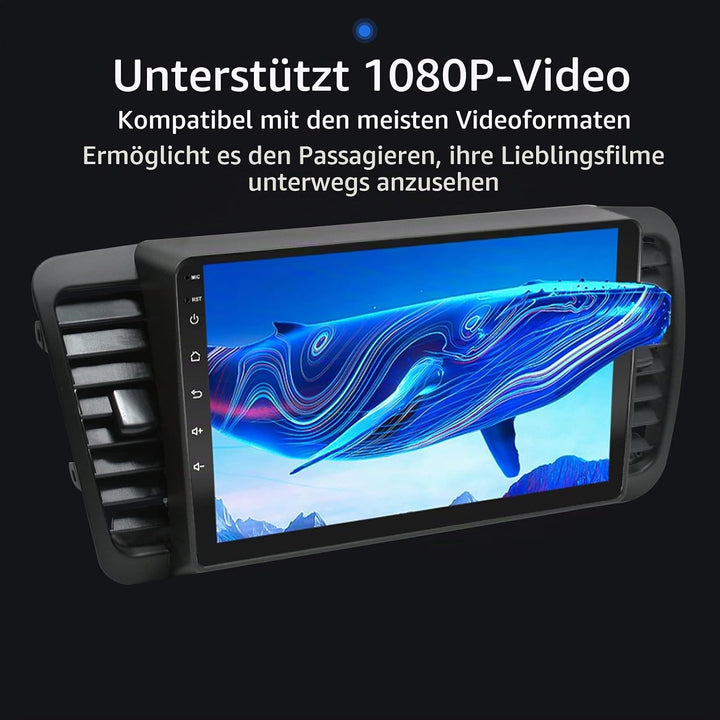 EZoneTronics Carplay Android Autoradio für Subaru Outback Legacy 2004–2009 mit kapazitivem 9-Zoll-To
