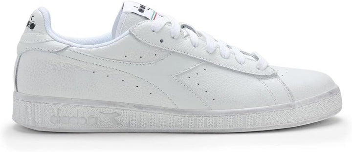 Diadora Unisex Game L Low Waxed Gymnastikschuhe, 36 EU Wei&amp;