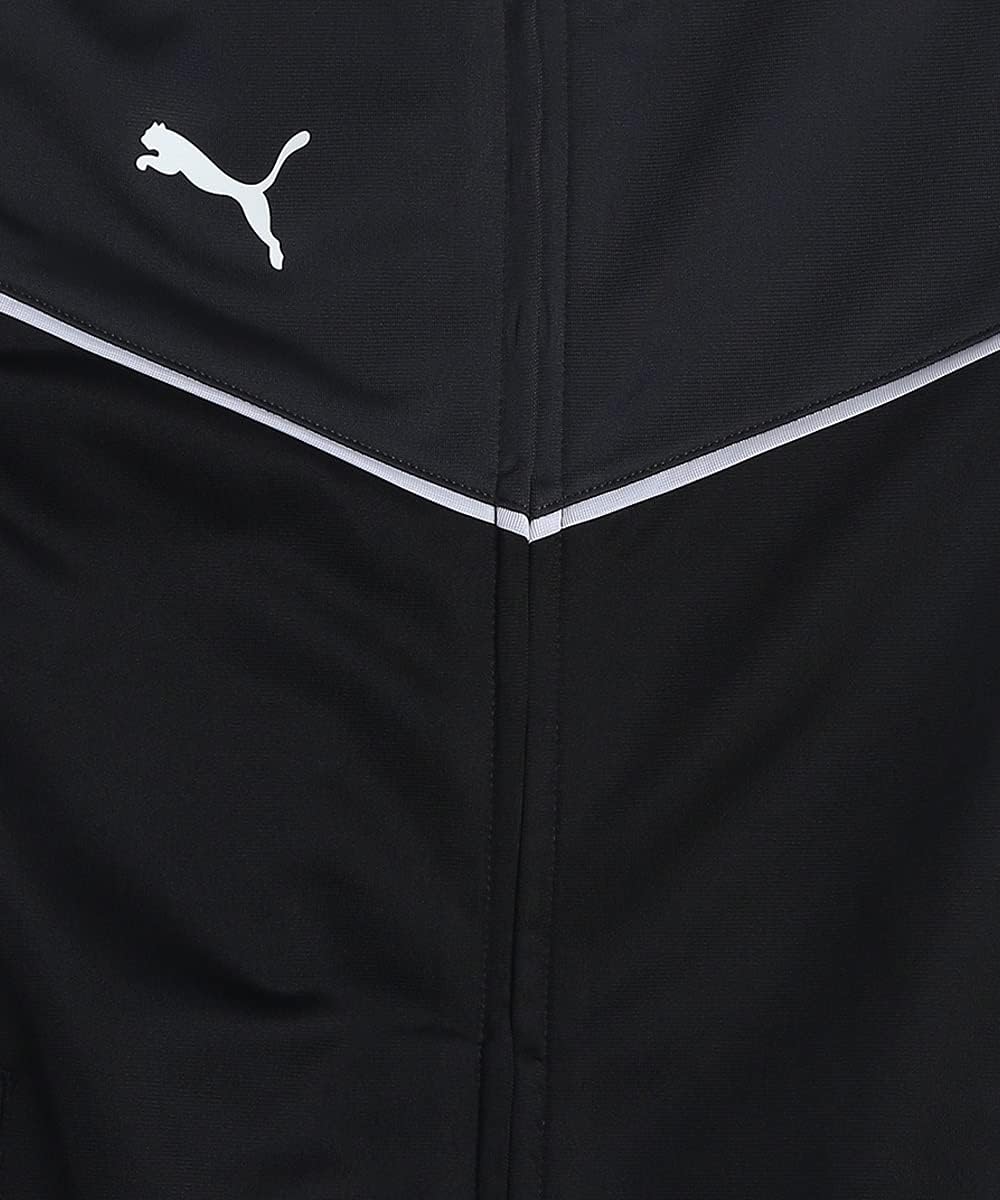 PUMA Jungen Individualrise Jr Trainingsanzug 140 Black Asphalt Gray, 140 Black Asphalt Gray