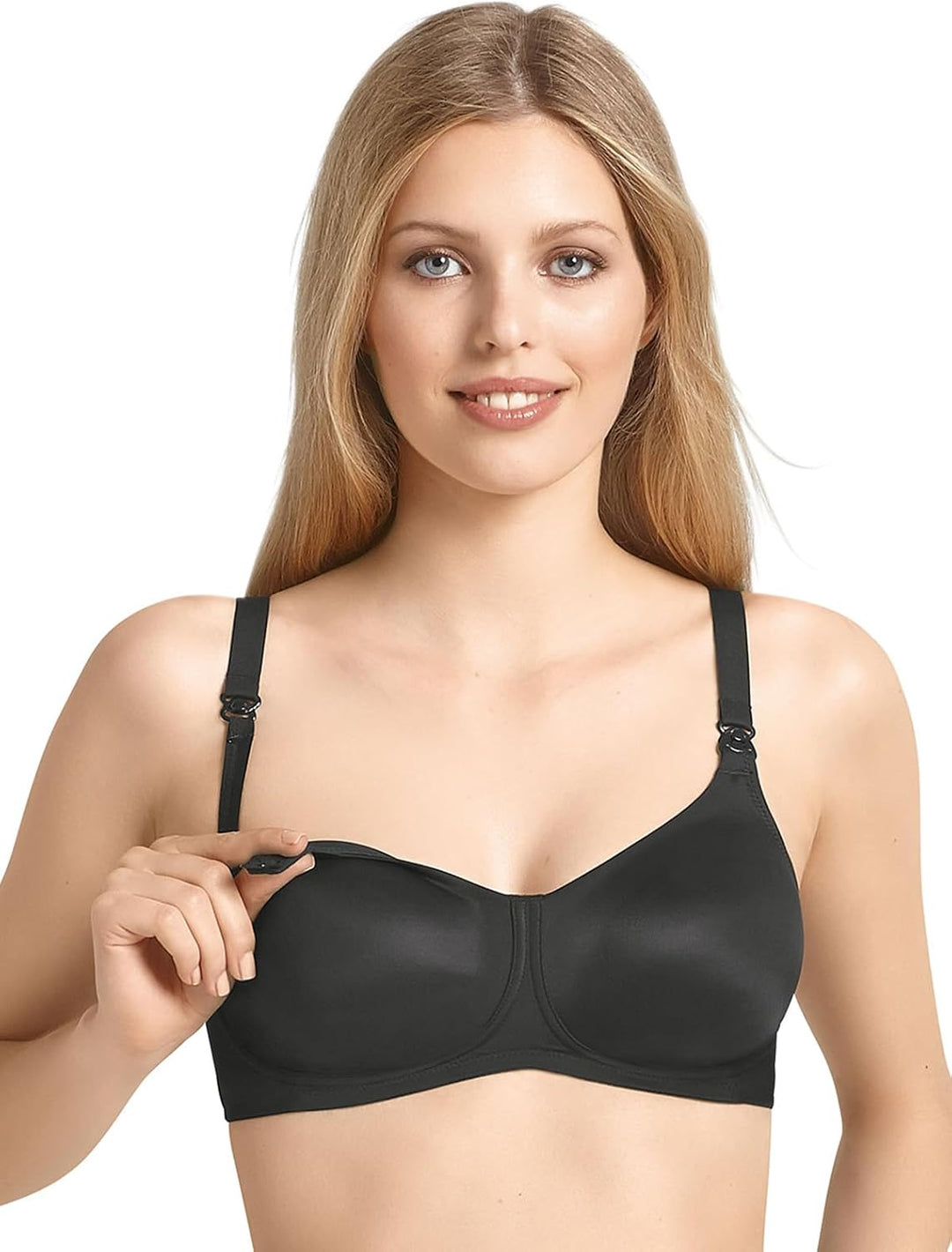 Anita Basic Still-BH – bequemer Still BH Damen ohne Bügel, angenehmer Halt & hoher Komfort 70F Schwa