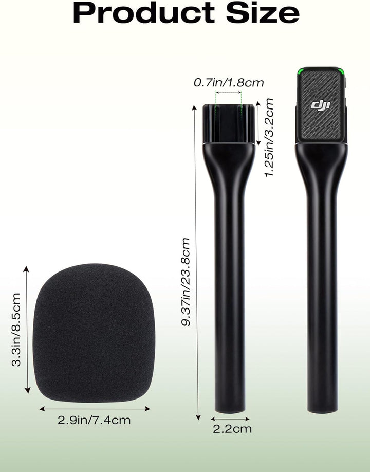 Tragbarer kabelloser Mikrofonständer für DJI-Mikrofon, Halterung für DJI Mic 2, tragbarer Mikrofonad