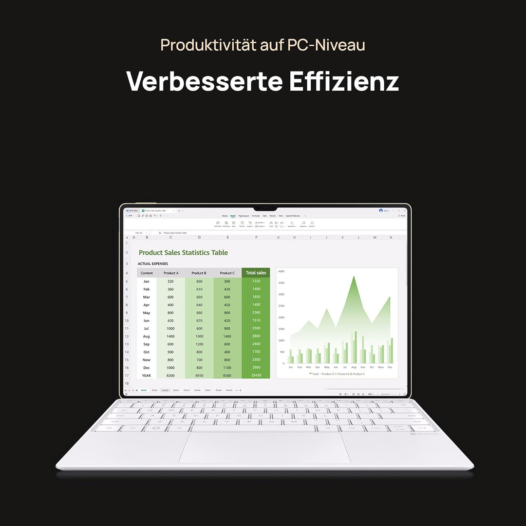 HUAWEI MatePad Pro 13,2 Zoll 2025, Tablet, 12 GB + 512 GB, 13,2 Zoll Flexibles OLED PaperMatte Displ
