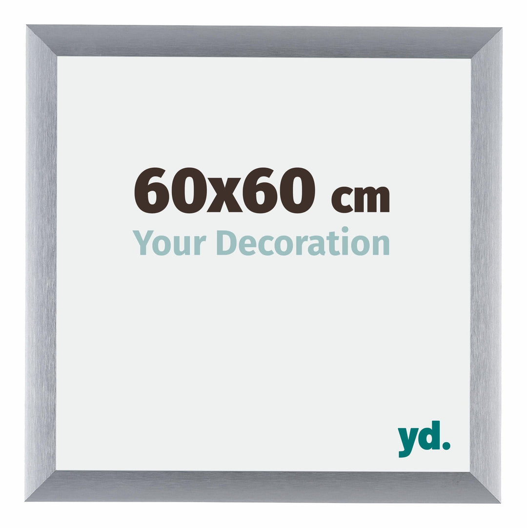 yd. Your Decoration - Bilderrahmen 60x60 cm - Bilderrahmen aus Aluminium mit Acrylglas - Antireflex
