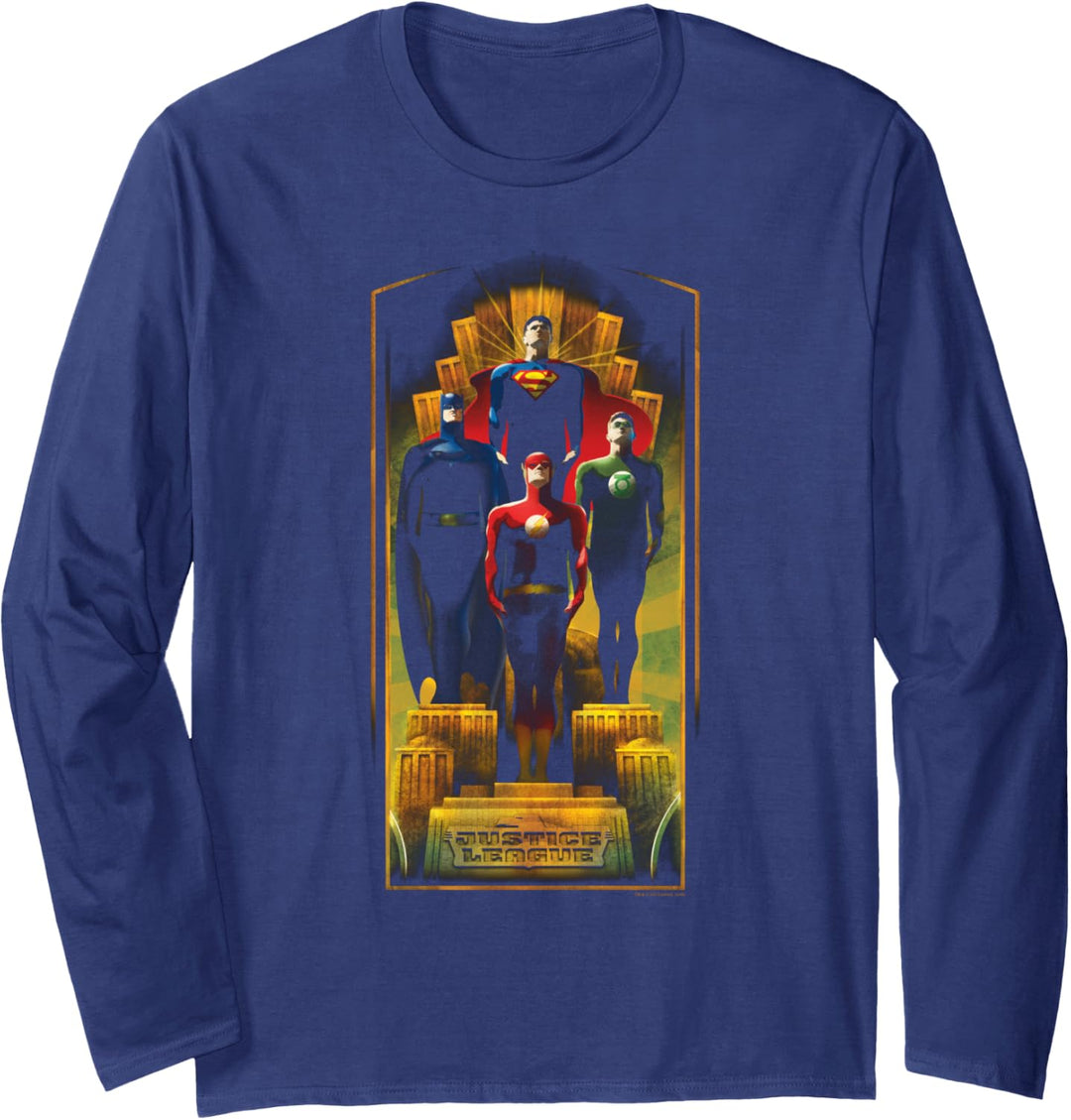 Justice League Deco Langarmshirt