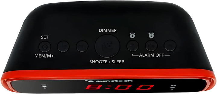 Sunstech Radiowecker mit FM-Radio