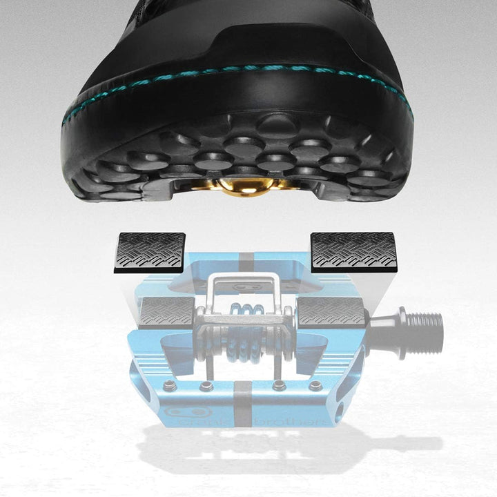 Crankbrothers Mallet Enduro Pedal Einheitsgrösse Frühlingsblau / Blau, Einheitsgrösse Frühlingsblau