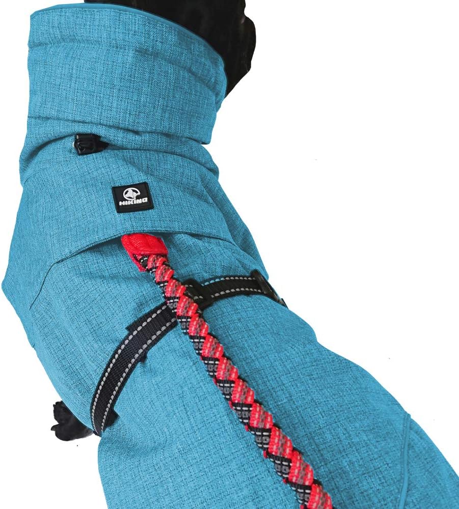 Croci Hiking Hundemantel, wasserdicht, für Hunde, gefüttert, Wintermantel, Thermofleece, Everest Tür