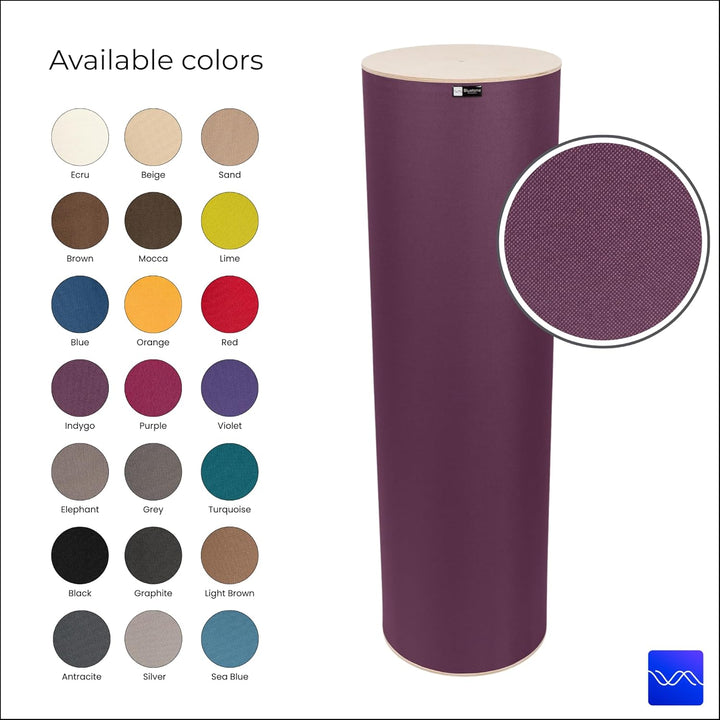 Bluetone Acoustics Tube BassTrap - Premium Bassfalle 100cm - Akustikpaneele - Bass Trap - Schallabso