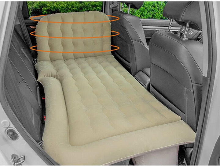 Auto Luftmatratzen, Camping Aufblasbare Matratze mit Luftpumpe und Kissen Bewegliche Dickere Luftbet
