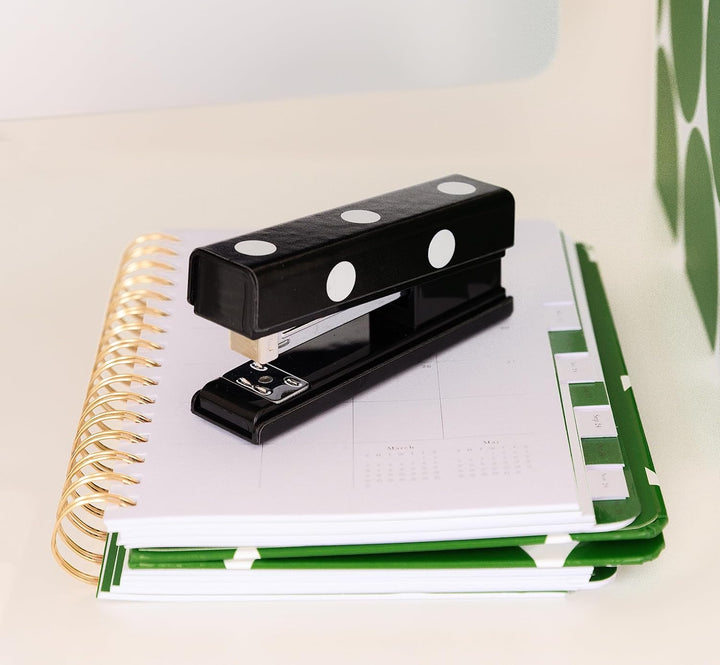 Kate Spade New York Black Stapler, Cute Stapler for Office or Home, Decorative Desk Accessory, Pictu