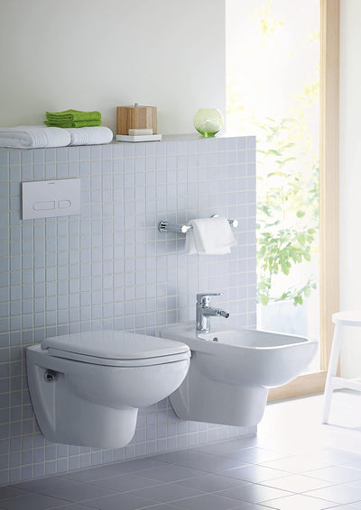 Duravit WC-Sitz D-Code Compact, Toilettendeckel mit Absenkautomatik, Klodeckel aus Urea-Duroplast, m