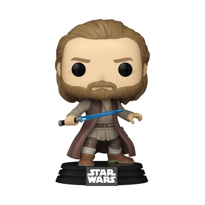 Funko Pop! Vinyl: Obi-Wan Kenobi Battle Pose - Jasper - Star Wars - Vinyl-Sammelfigur - Geschenkidee