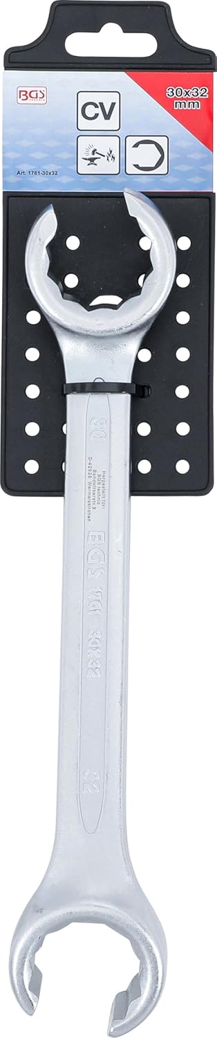 BGS 1761-30x32 | Offener Doppel-Ringschlüssel | SW 30 x 32 mm, SW 30 x 32 mm