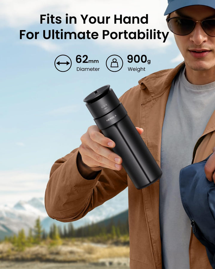 Nebula Capsule Battery Tripods Black, Black