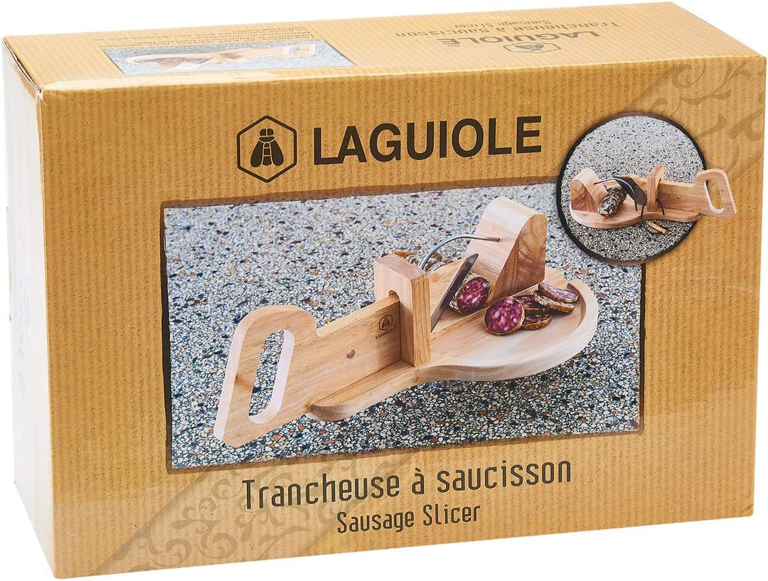 LAGUIOLE - Wurst- und Deli-Schneidemaschine mit Tablett