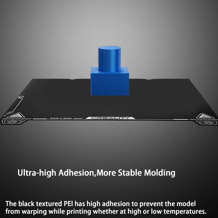 Creality Epoxy Resin Build Plate for K1, 3D Printer Double Side Epoxy Resin Particle Coating Print B