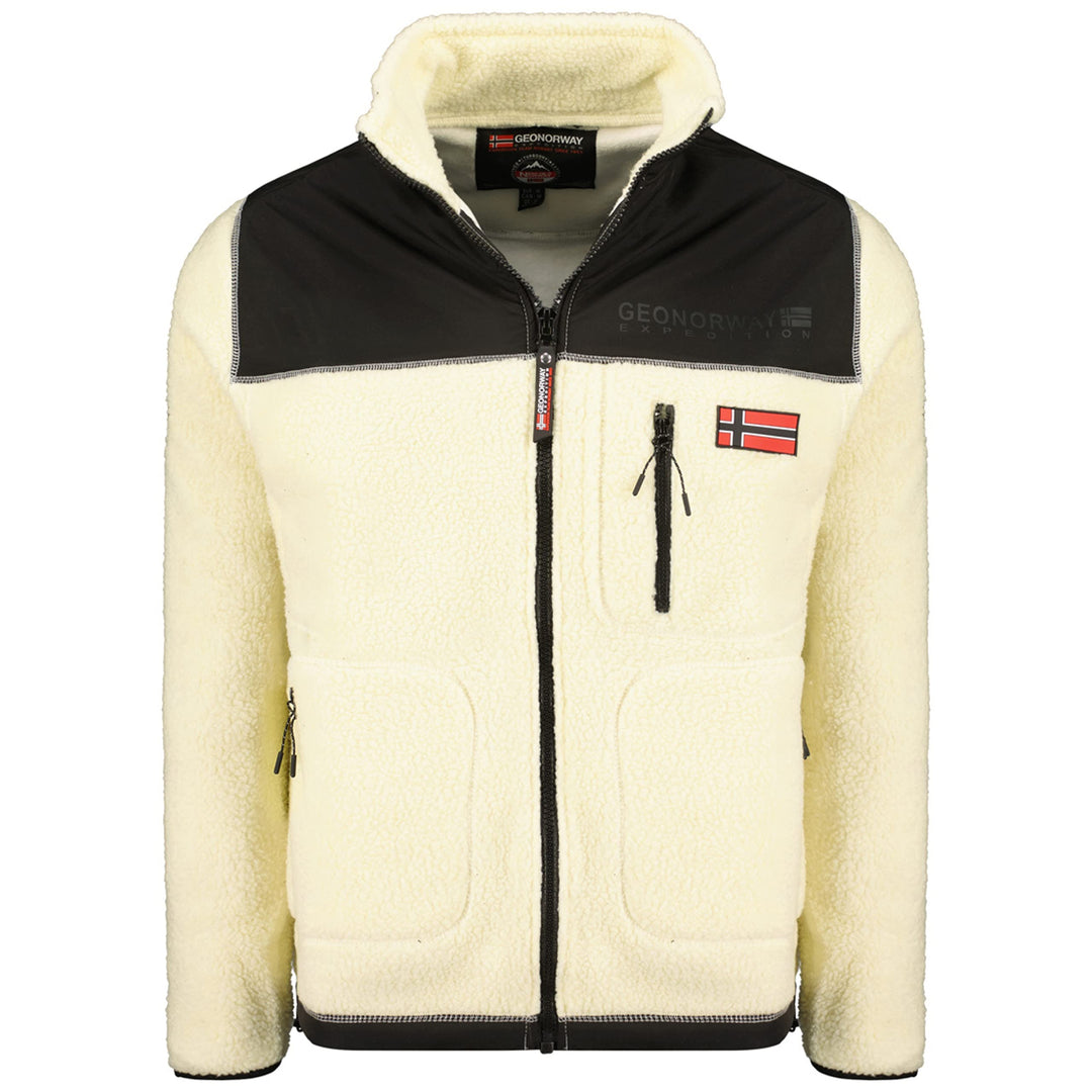 Geo Norway Herren Fleecejacke Warm Dicke Fleece Jacke Herren Reissverschluss - Perfekte Bekleidung f