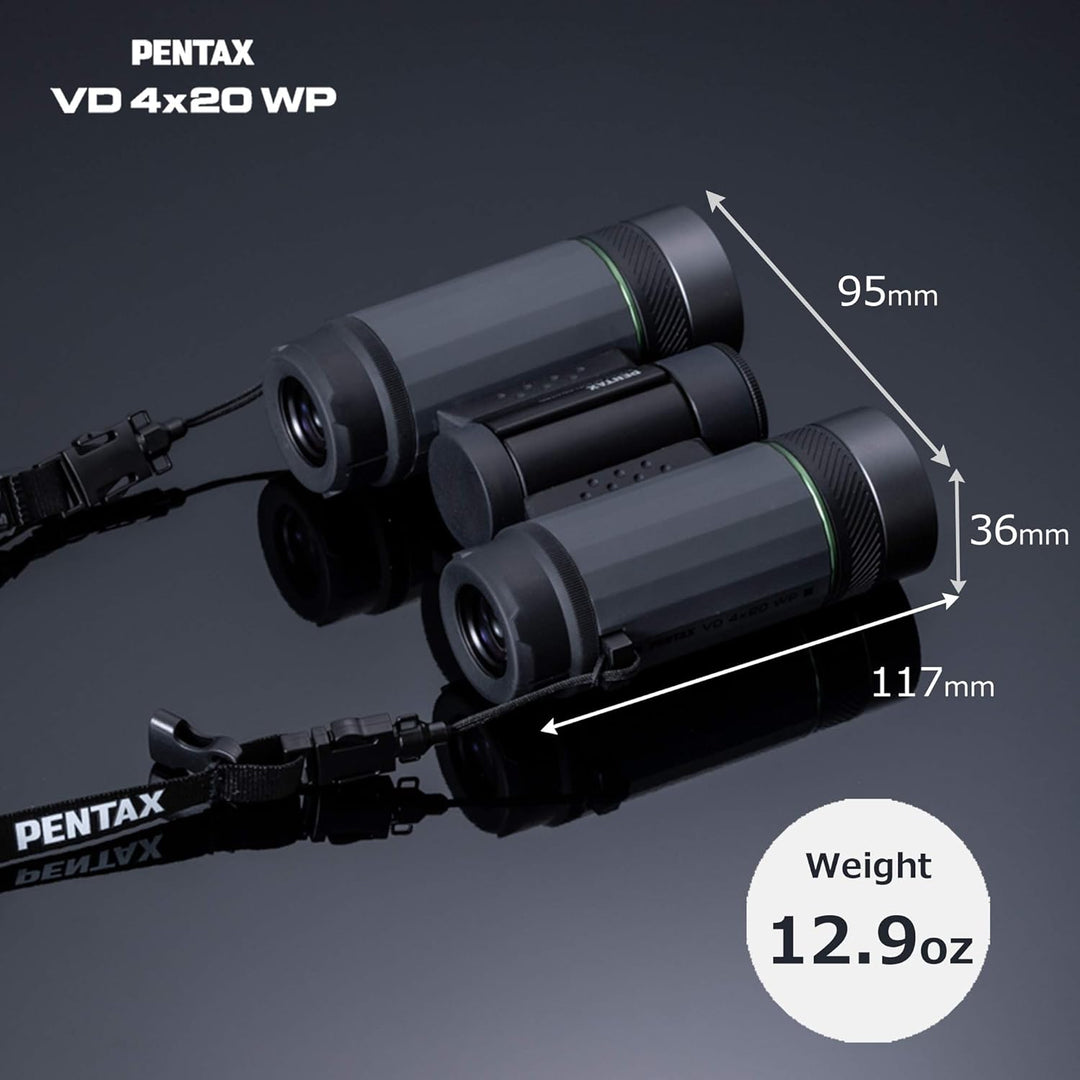 PENTAX VD 4x20 WP Fernglas 3-in-1-Fernglas, 3-in-1-Fernglas