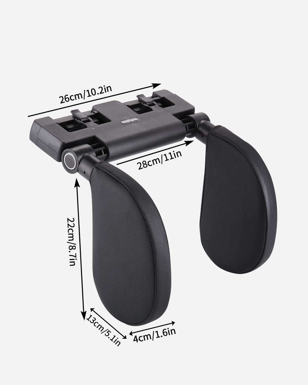 JOFLVA Kopfstütze Auto Kinder, Auto Kopfstütze Nackenstütze Kinder, Nackenkissen Autokissen Aus Lede