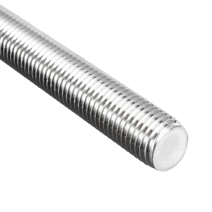 sourcing map M20 x 500mm Vollgewindestange Gewindestange Gewindebolzen Gewindestab 304 Edelstahl Rec