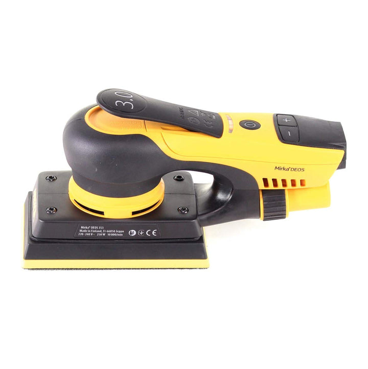Mirka DEOS 353CV / Schwingschleifer mit Zentral-Absaugung und Klett im Case / für 81x133mm Schleifpa