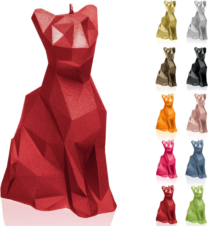 Candellana Handmade Cat Low-Poly Kerze Geschenk- Lustig - Dekorative Kerze - Home Décor - Geschenke