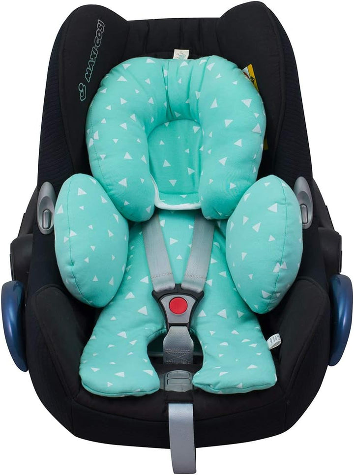JYOKO Kids Sitzverkleinerer Antiallergikum Universal Baby 100% Baumwolle (Blue Sparkles, Enthält ein
