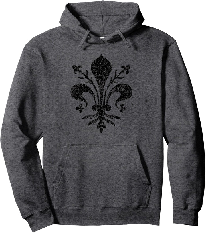 Flagge von Florence, Italien, Toskana, Firenze Pullover Hoodie