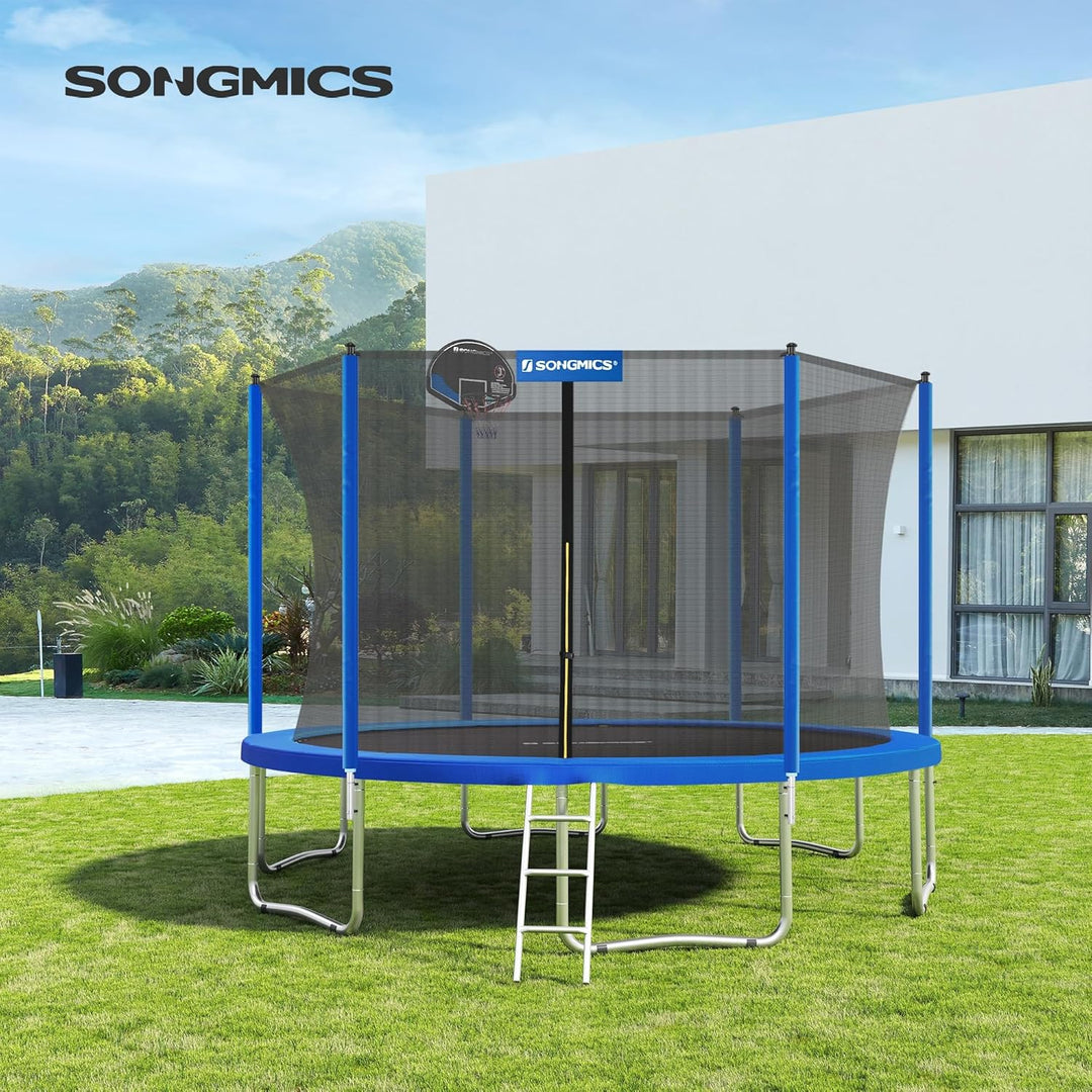 SONGMICS Trampolin Randabdeckung, Ø 183 244 305 366 427 cm, Federabdeckung, Randschutz, Sicherheitsm