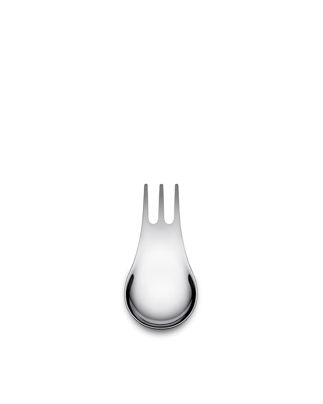 Alessi GIMR01S4 Set bestehend aus vier Multifunktionsbestecke aus Edelstahl 18/10 glänzend poliert