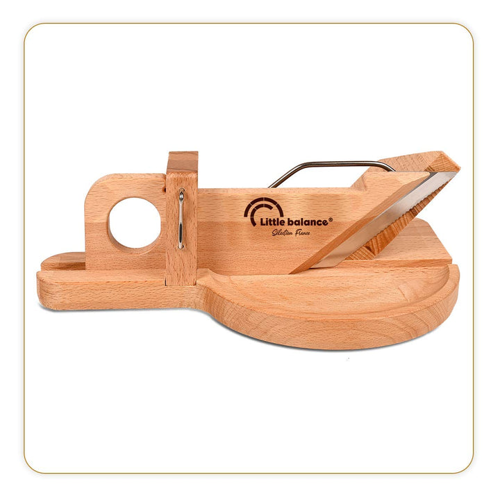 Little balance 8422 La Conviviale Wurstguillotine – 100% französische Herstellung – Edelstahlklinge