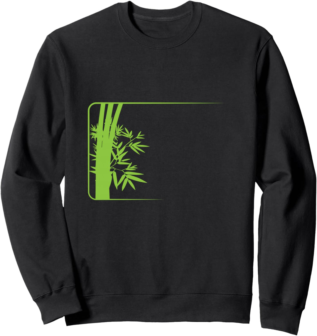 Bambuswald in Asien Süssgras Sweatshirt