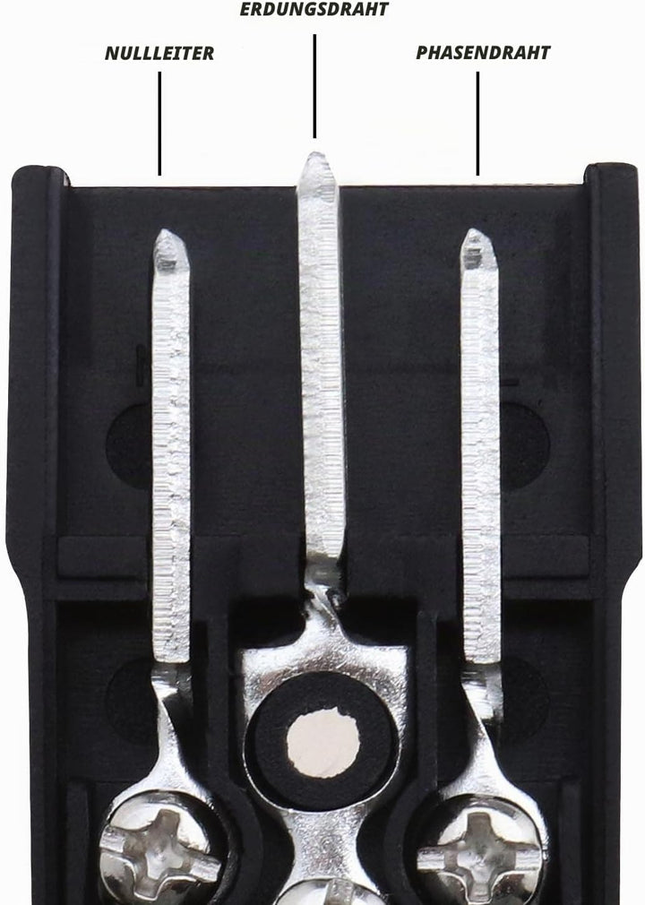 10er 8 x 3 cm C14 AC250V 10A 3 Pins Stecker Netzstecker Mit AC Stecker