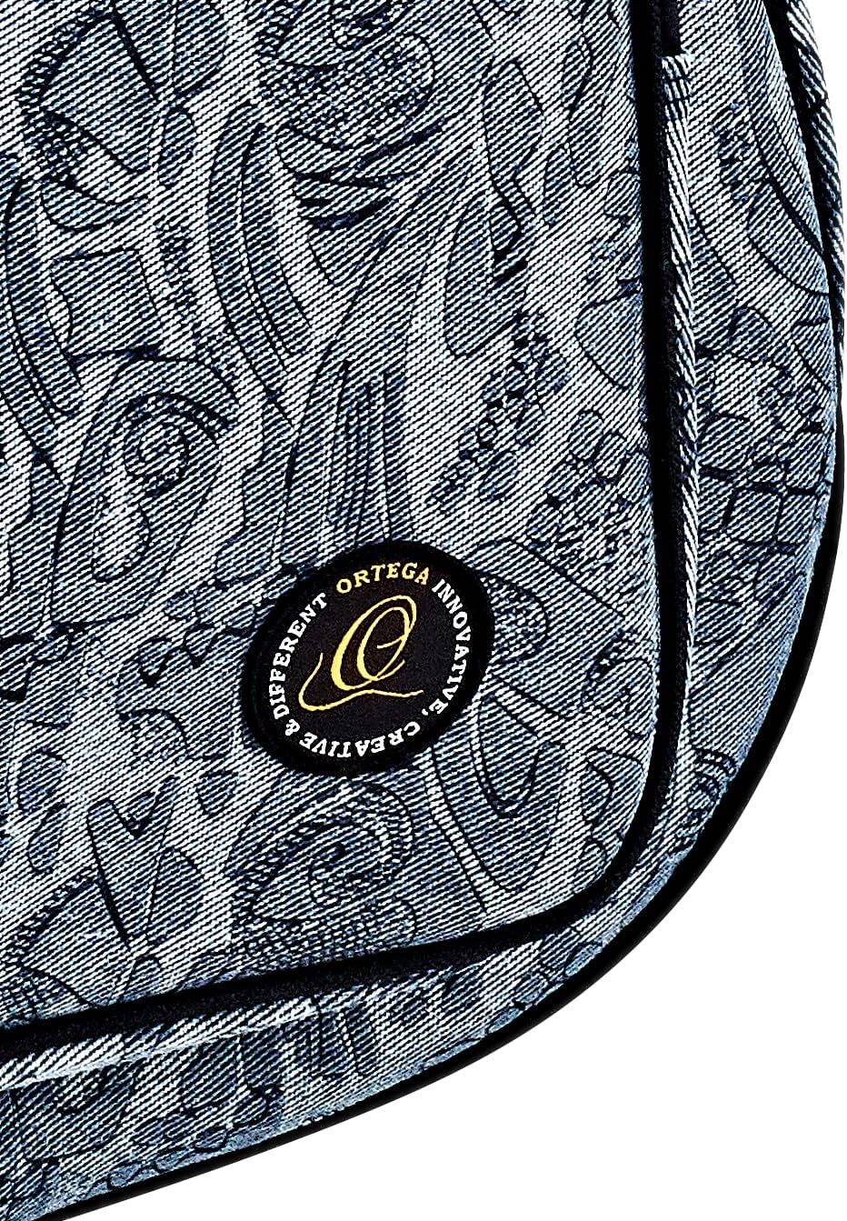 ORTEGA Gigbag für 4/4 Gitarre - Denim Look Blue (OGBCL-BLJ) Denim Blue, Denim Blue
