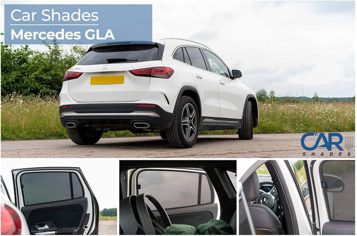 Satz Car Shades (Hintertüren) kompatibel mit Mercedes GLA (H247) 2020- (2-teilig)