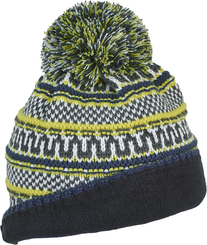 Sterntaler Baby Jungen Mütze Baby Bommelstrickmütze Mustermix 49 marine, 49 marine