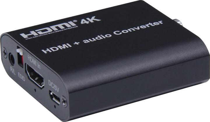 PremiumCord HDMI 4K Audio Extractor mit Audiotrennung auf Stereoklinke, SPDIF Toslink, RCA Cinch, Fa