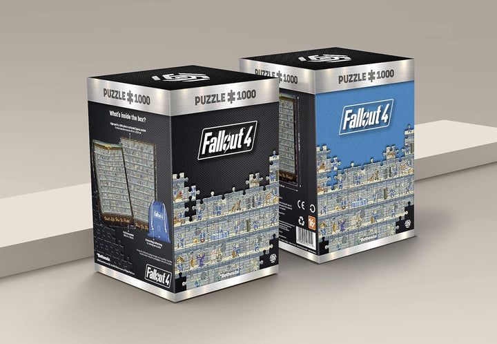 Good Loot GDL23121 Fallout 4 Perk Poster Puzzle, 1000 pcs 1000 pcs Fallout 4 Perk Poster, 1000 pcs F