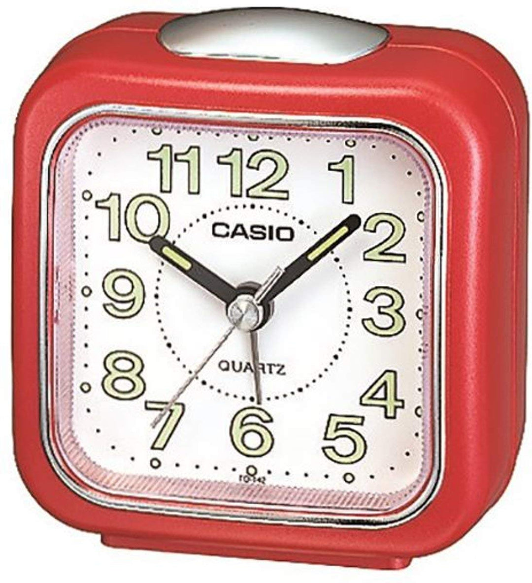 Casio Collection Unisex-Wecker TQ-142 Rot, Rot