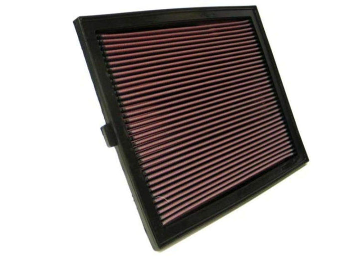 K&N 33-2766 Waschbarer und wiederverwendbarer KFZ Tauschluftfilter, Rot