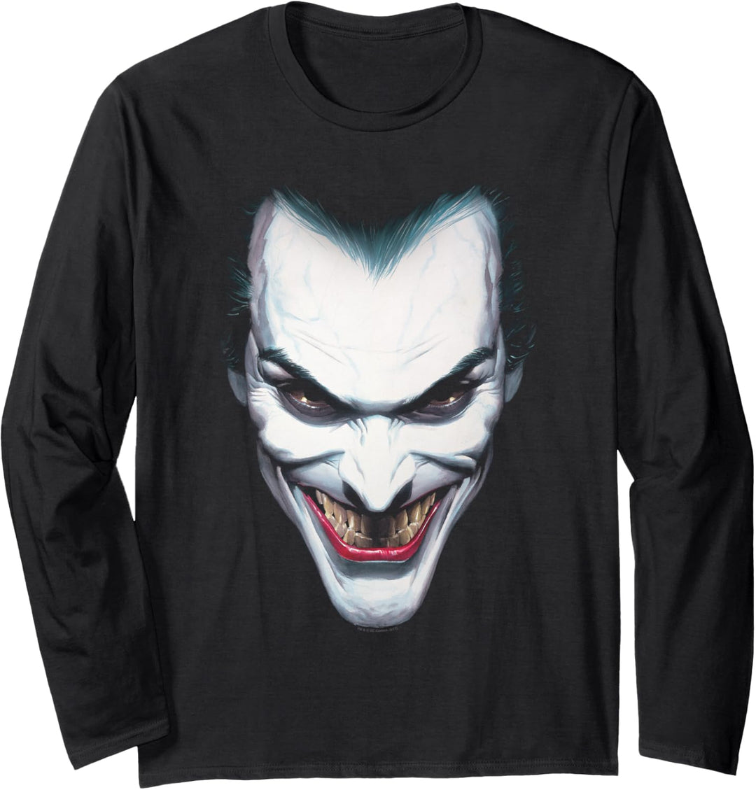 Batman Joker Portrait Langarmshirt