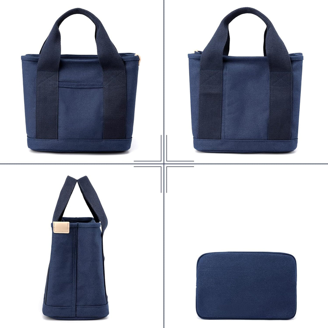 CORIOS Damen Handtasche Canvas Tragetasche Casual Henkeltasche Tote Beutel Multifunktionale Henkelta