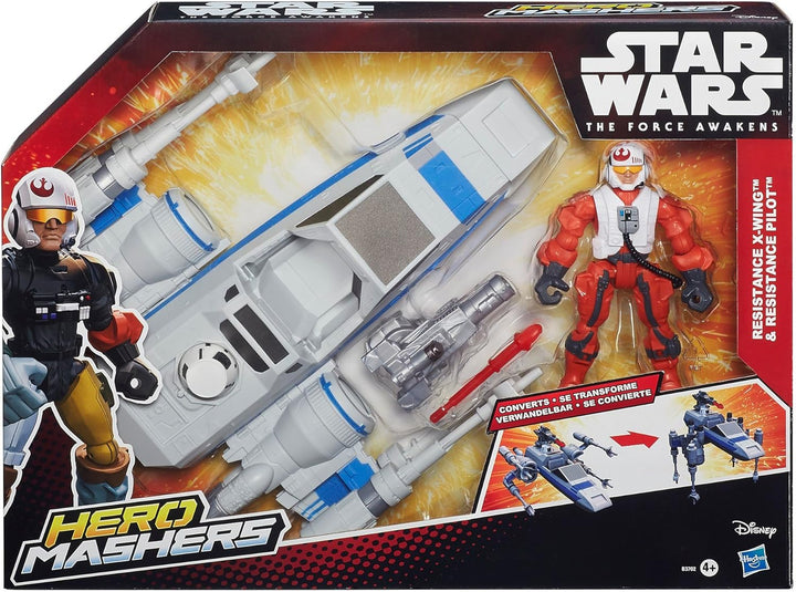 Star Wars Hero Stampfern Episode VII Widerstand X-Wing und Widerstand Pilot
