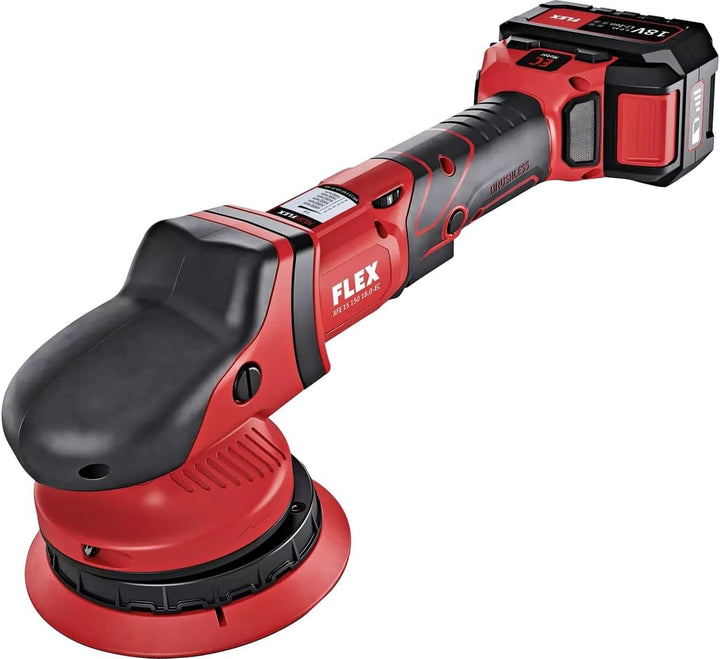 Flex 15 150 18.0-EC Cordless Orbital Polisher 18V Bare Unit XFE1518N Red