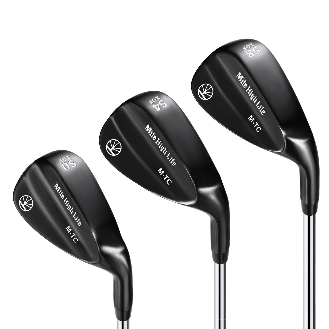 Mile High Life | Geschmiedete Golf-Sandkeil-Sets | Golf Gap Wedge Sets für Anfänger | Lob Wedge Golf