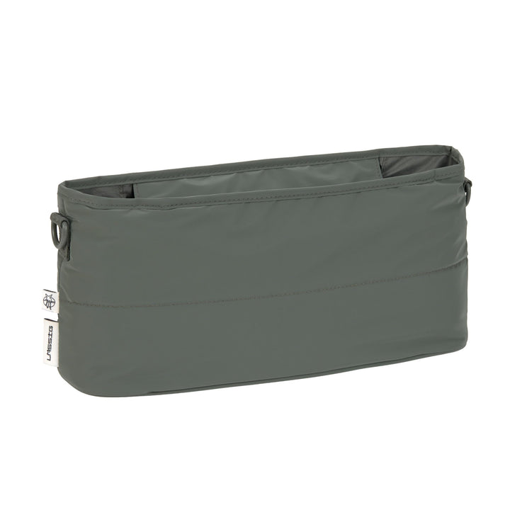 LÄSSIG Kinderwagen Buggy Organizer mit Befestigung Olive, Olive