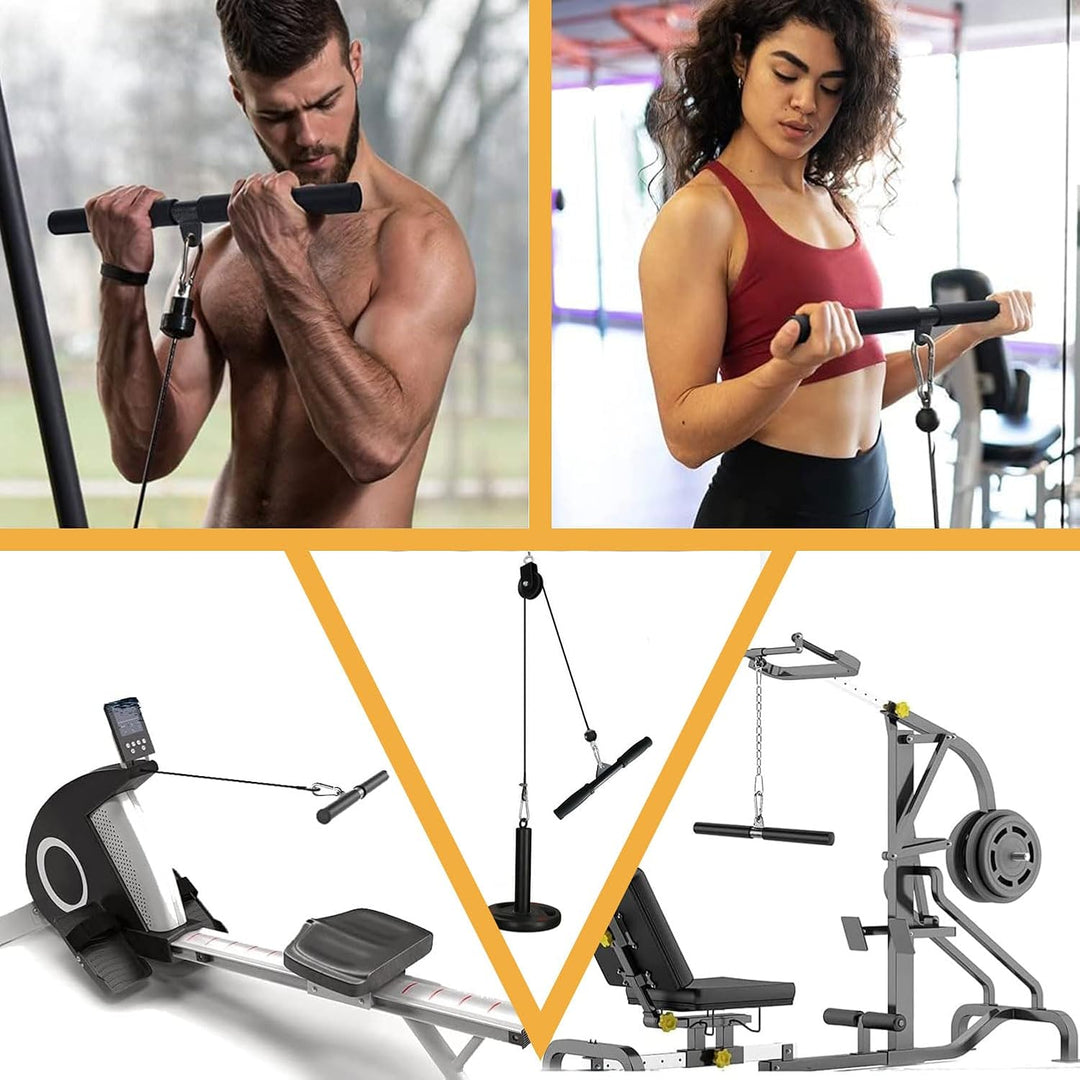 Favuit Bizeps Stange Latzugstange, LAT Pull Down Bar Fitness Krafttraining Gerade Stange Kabelzug La