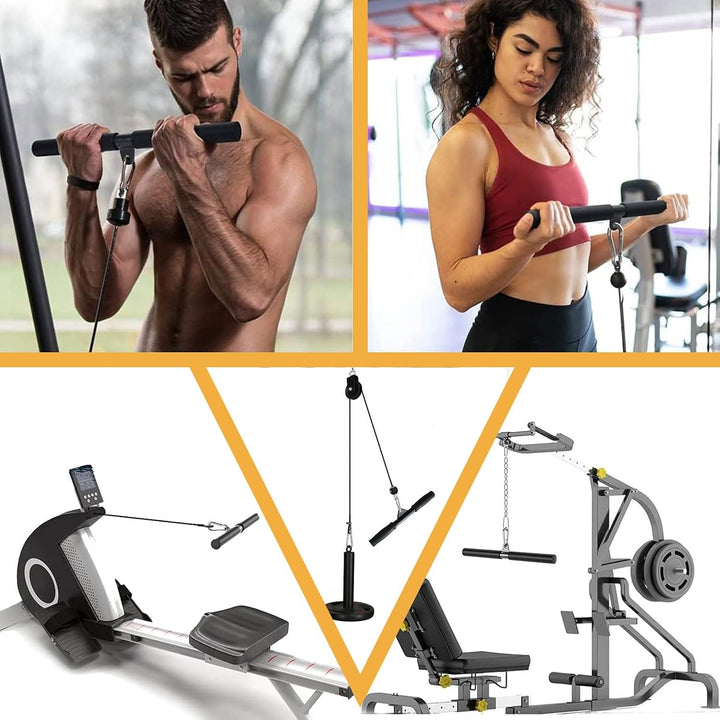 Favuit Bizeps Stange Latzugstange, LAT Pull Down Bar Fitness Krafttraining Gerade Stange Kabelzug La